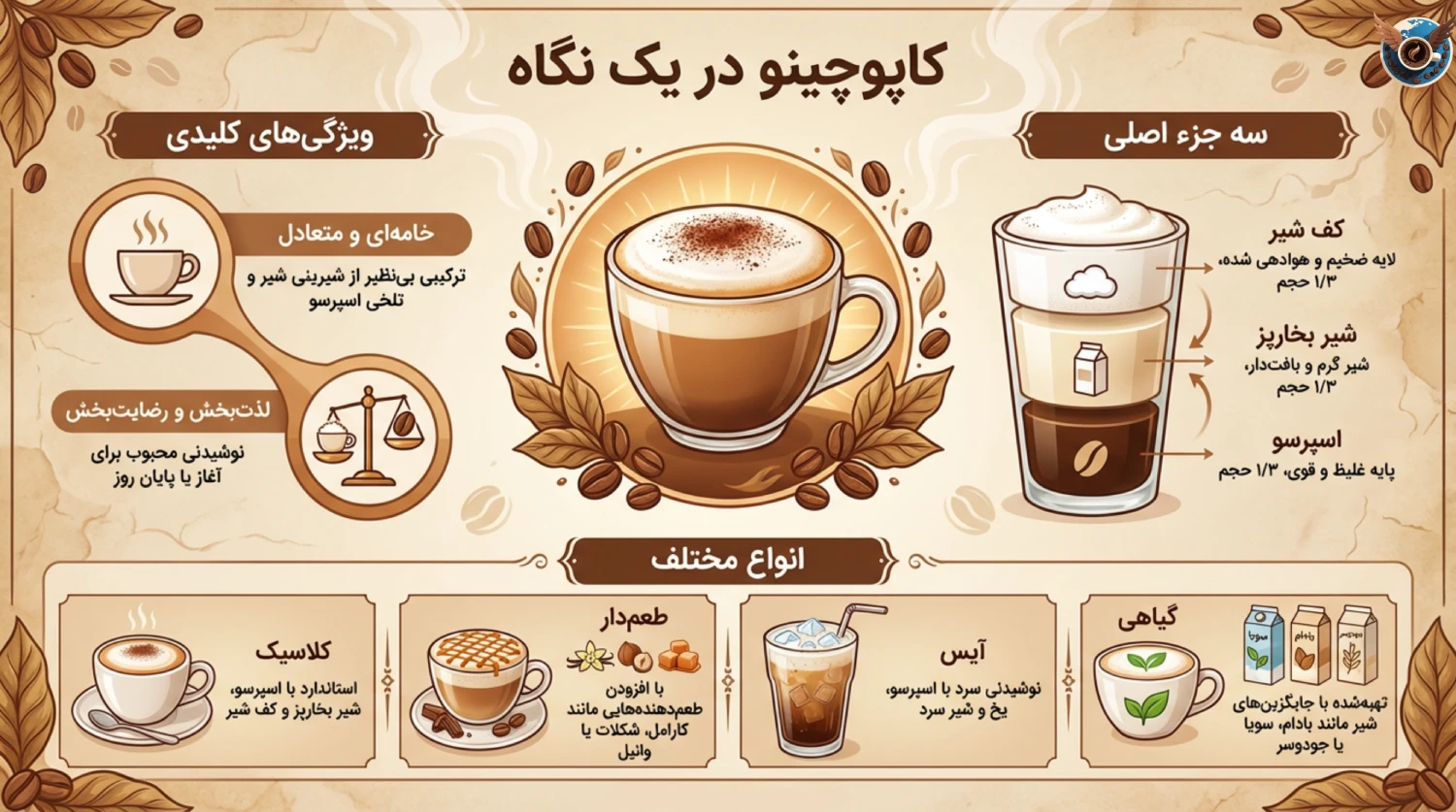 🎬 کاپوچینو در یک نگاه 