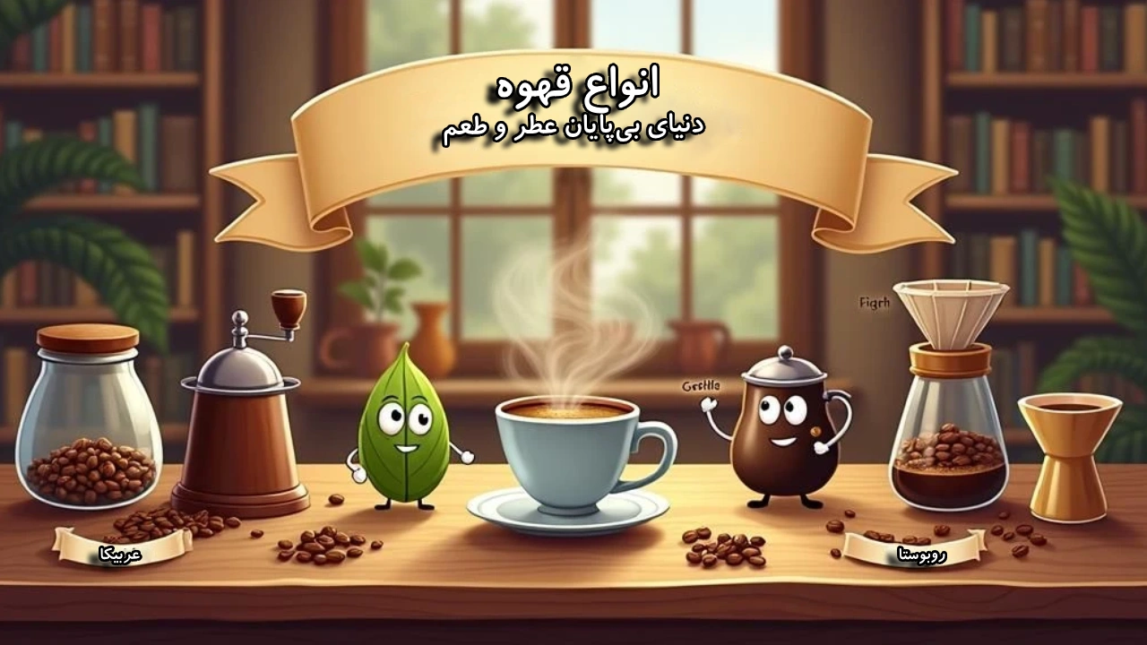 انواع قهوه